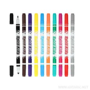 TTS FIBER TIP TWIN PENS 10 COLOURS 404837