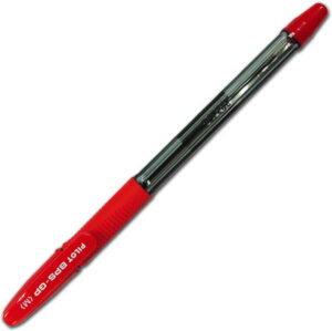 PILOT PEN BPS-GP MEDIUM RED BPS-GP-M-R