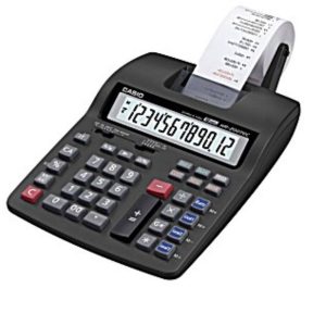 CASIO CALCULATOR HR-200 RCE  PRINT.