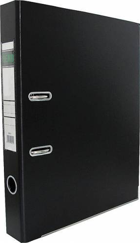 RENO BOX FILE PVC A4 99622 BLACK NARROW