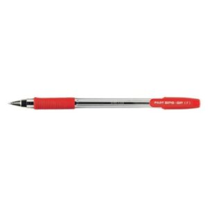 PILOT PEN BPS-GP FINE RED W/GRIP BPS-GP-F-R
