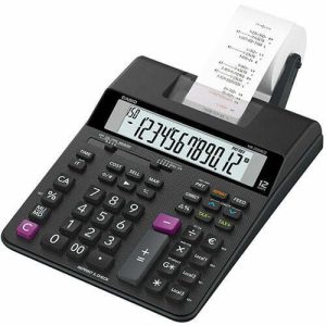 CASIO CALCULATOR  HR-200 RCE  PRINT.
