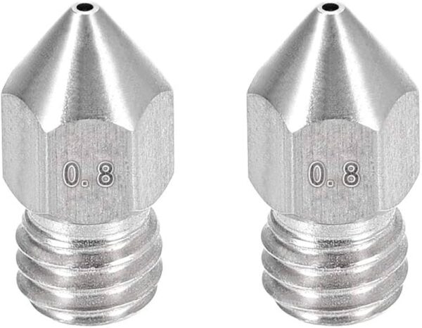MK8 THREAD EXTRUDER NOZZLE 0.8mm FOR ENDER AND CREALITY 3D PRINTER 1PC