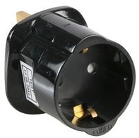 PR-338 UK ADAPTOR 2PIN TO 3PIN
