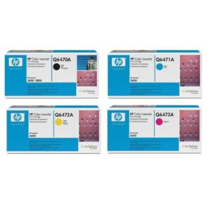 HP Q7580A ORIGINAL TONER SET OF 4