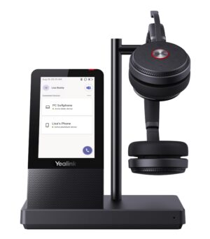 Yealink WH66 UC Workstation Dual Wireless DECT Headset Teams