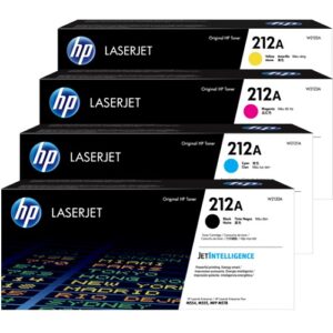 HP W2120A ORIGINAL TONER SET OF 4 212A
